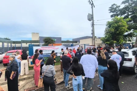 Imagem da manifestação