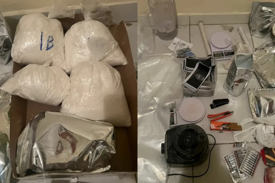 Imagem das apreensões