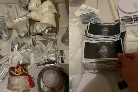 imagem das apreensões