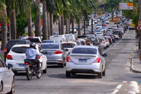 Imagem do trânsito de Goiânia