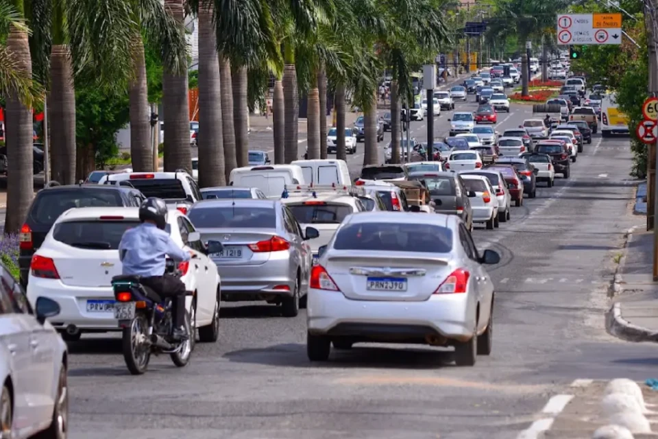 Imagem do trânsito de Goiânia