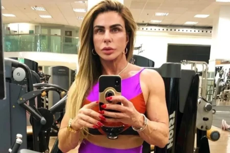 Modelo brasileira é suspensa de academia após imagem com sutiã ser criada por IA; veja foto Vovó Fitness conteúdo de cunho sexual no local