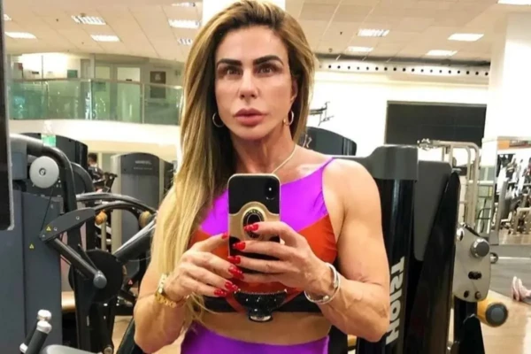 Modelo brasileira é suspensa de academia após imagem com sutiã ser criada por IA; veja foto Vovó Fitness conteúdo de cunho sexual no local