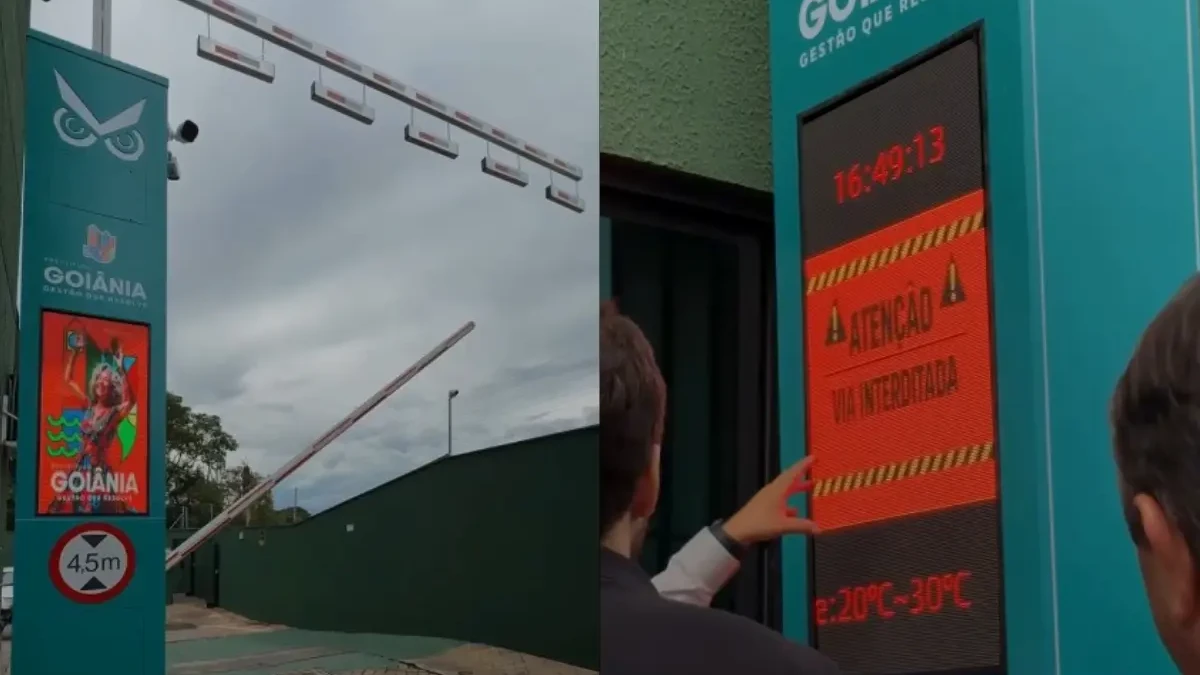 Imagem de como serão os totens