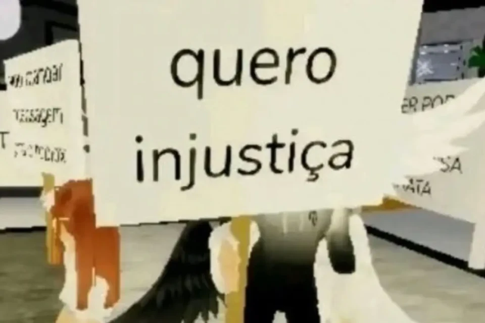 Revolta dos baixinhos virou meme nas redes sociais Crianças fazem protesto no 'Roblox' após novas regras do chat; assista ao vídeo