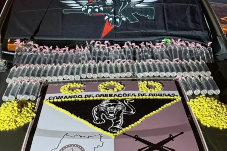 Imagem das rotas apreendidas