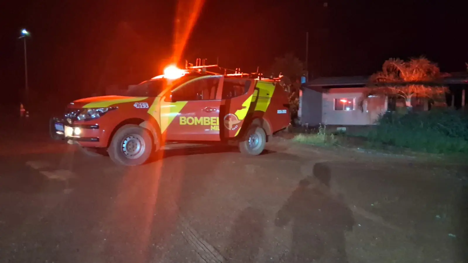 Imagem do local do incidente