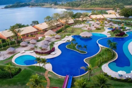 Tayayá Resort, em em Ribeirão Claro (PR) - (Foto: reprodução)