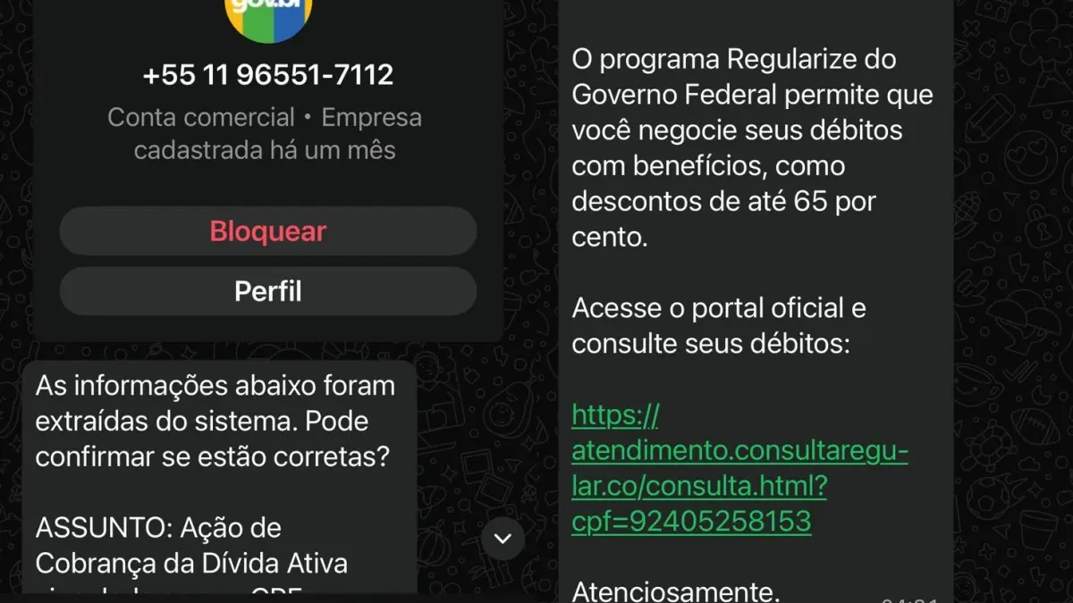 Imagem da tentativa de golpe