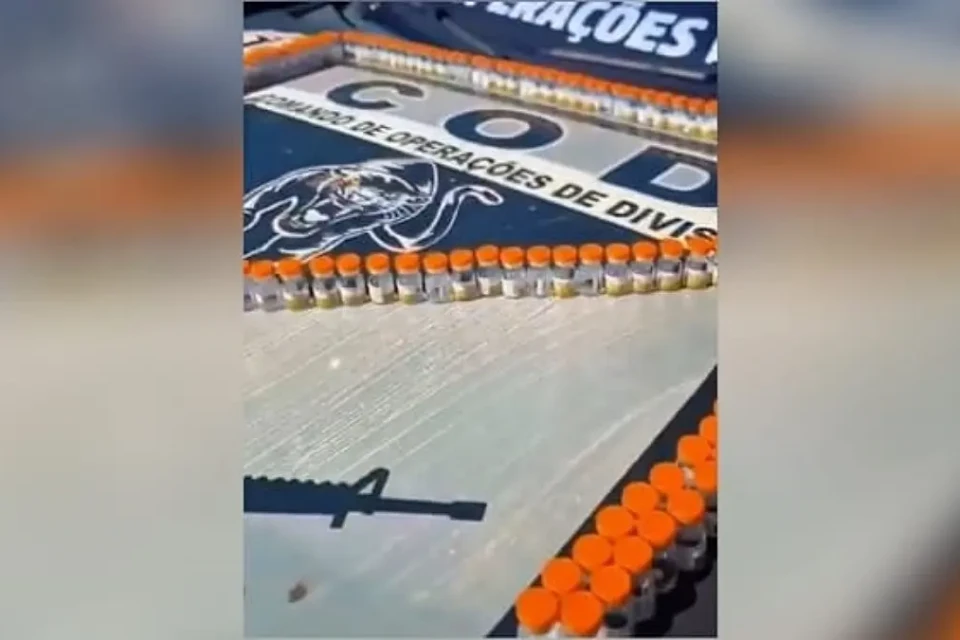 Imagem das ampolas