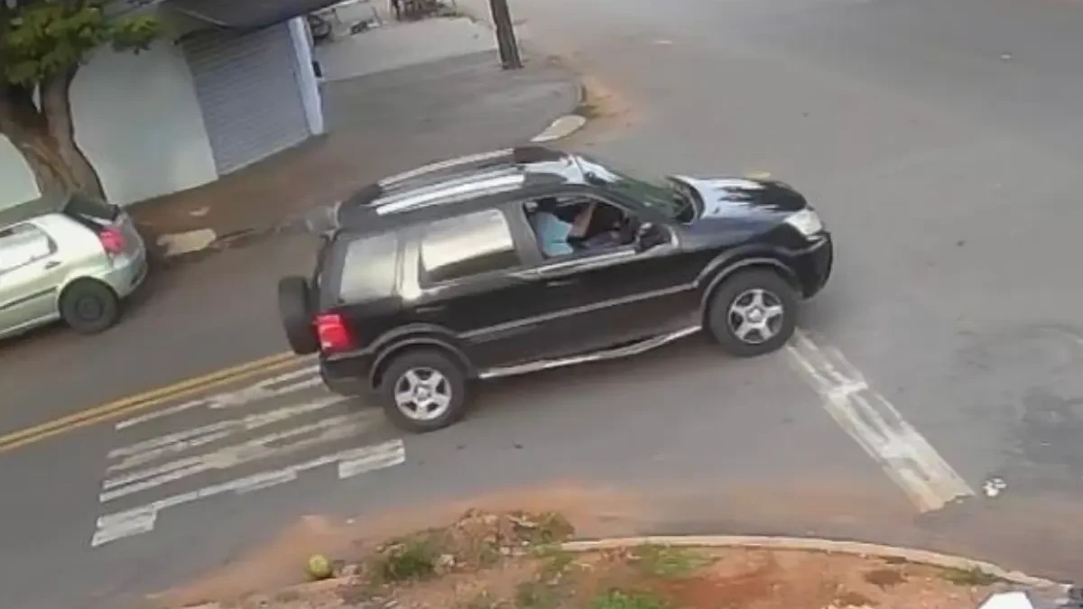 Imagem do carro que atropelou a vítima