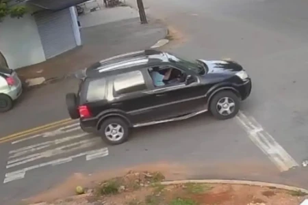 Imagem do carro que atropelou a vítima