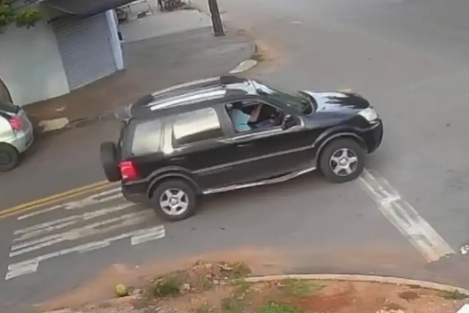 Imagem do carro que atropelou a vítima