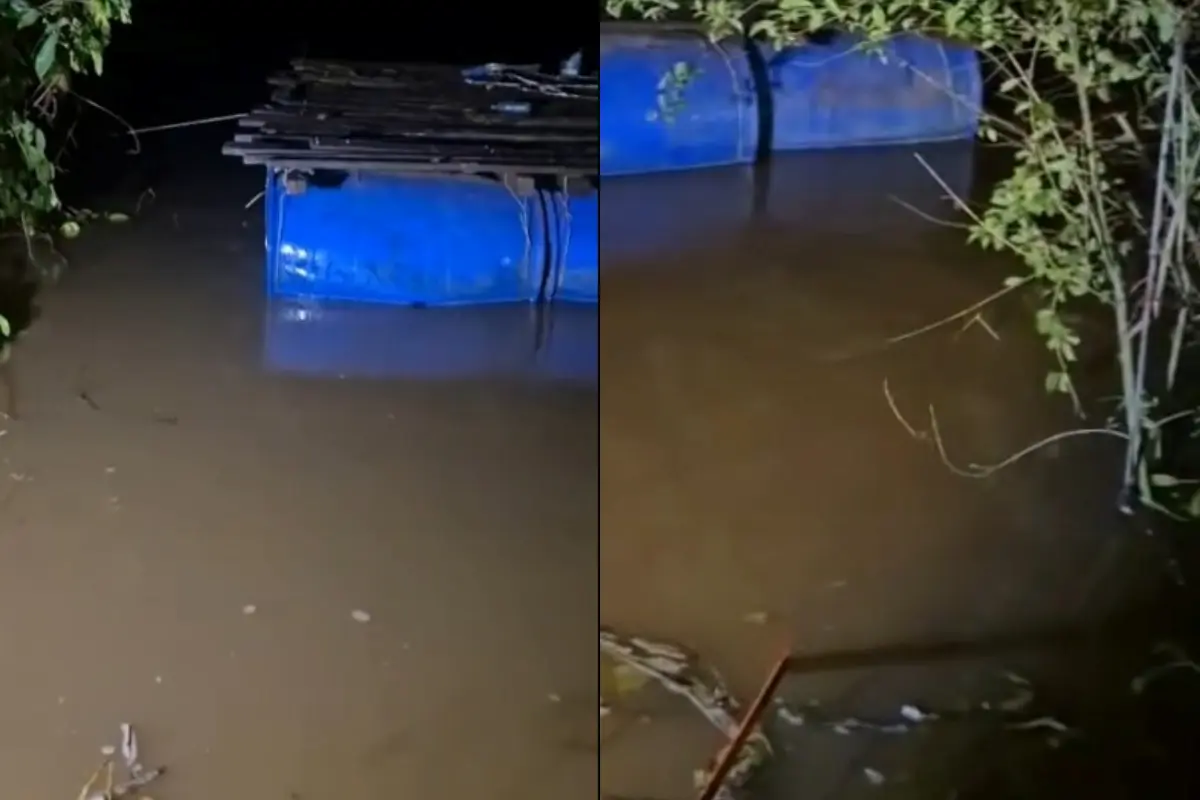 Imagem do local das buscas