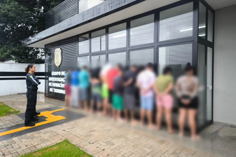 Imagem dos presos