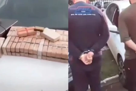 Droga saiu de Rio Verde apreendida na BR-060 dois homens presos Polícia apreende cocaína avaliada em R$ 1,3 milhão que seguia para Goiânia