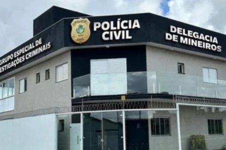 Delegacia de Polícia Civil de Mineiros - (Foto: Reprodução/PCGO)