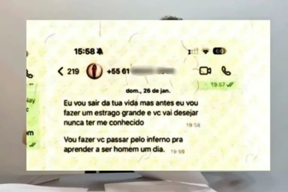 Imagem de um dos prints