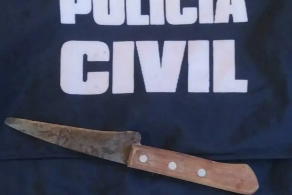 Imagem da faca usada 