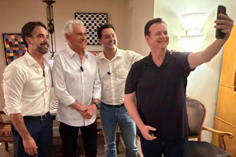 Pré-candidatos: Caiado, Ratinho Jr. e Eduardo Leite participam de evento do PSD