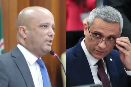 Gayer e Major Vitor Hugo se acertam e resolvem racha no PL de Goiás (Fotos; Divulgação)