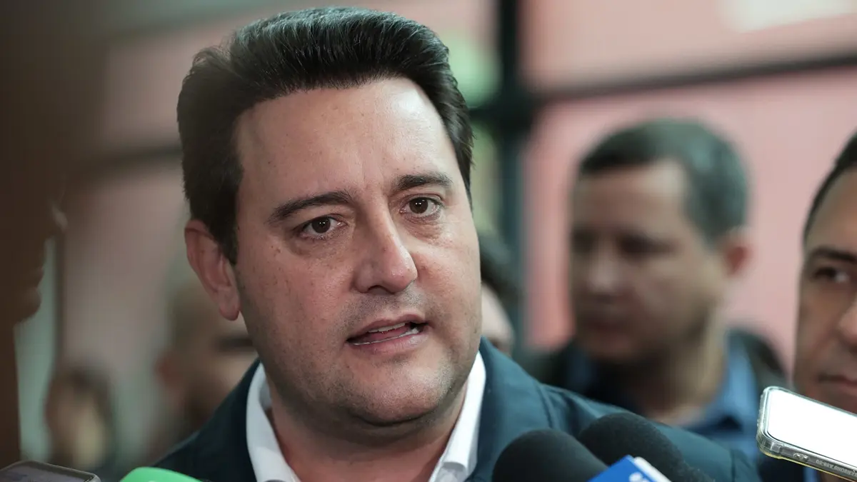 'Grande liderança', diz Ratinho Jr. sobre Caiado após goiano se filiar ao PSD