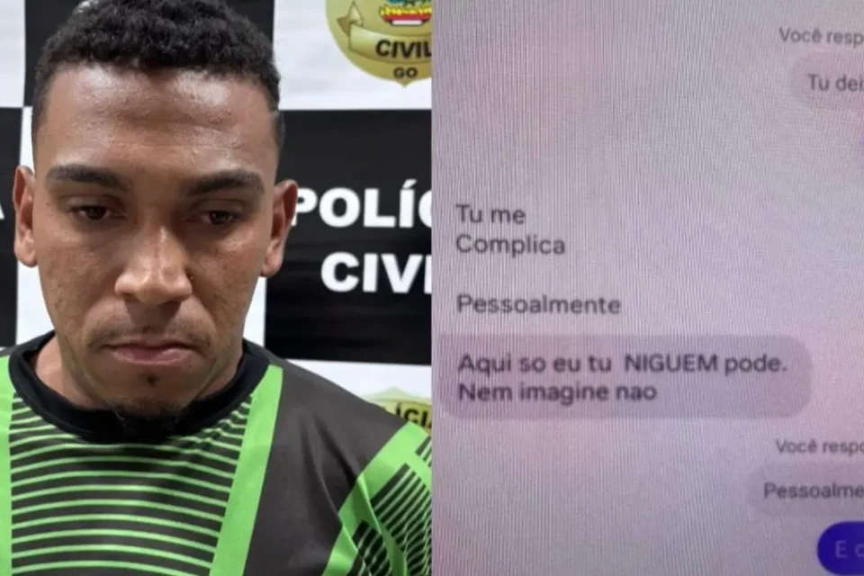 Mensagens trocadas entre o falso agente e o adolescente - (Foto: divulgação/PCGO)