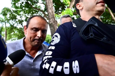 Imagem de Cleber preso