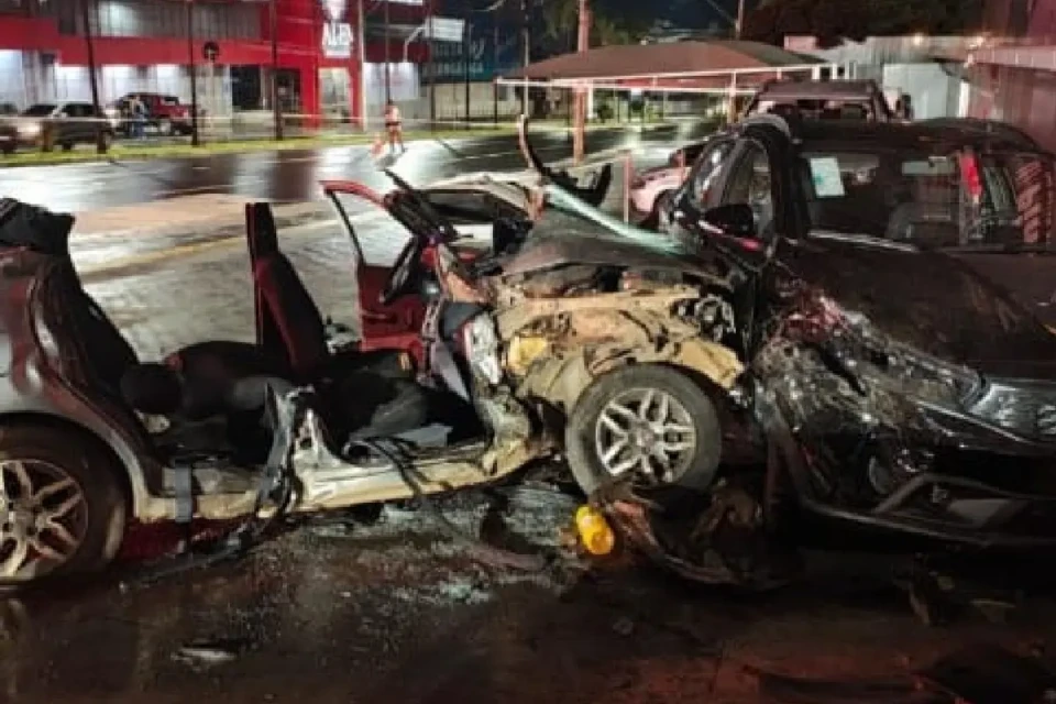 acidente x setor marista