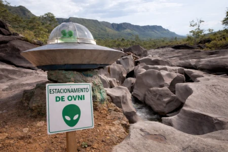 Por que Alto Paraíso de Goiás Chapada dos Veadeiros a capital dos Óvnis? ufologia município relatos avistamentos nos céus et extraterrestre