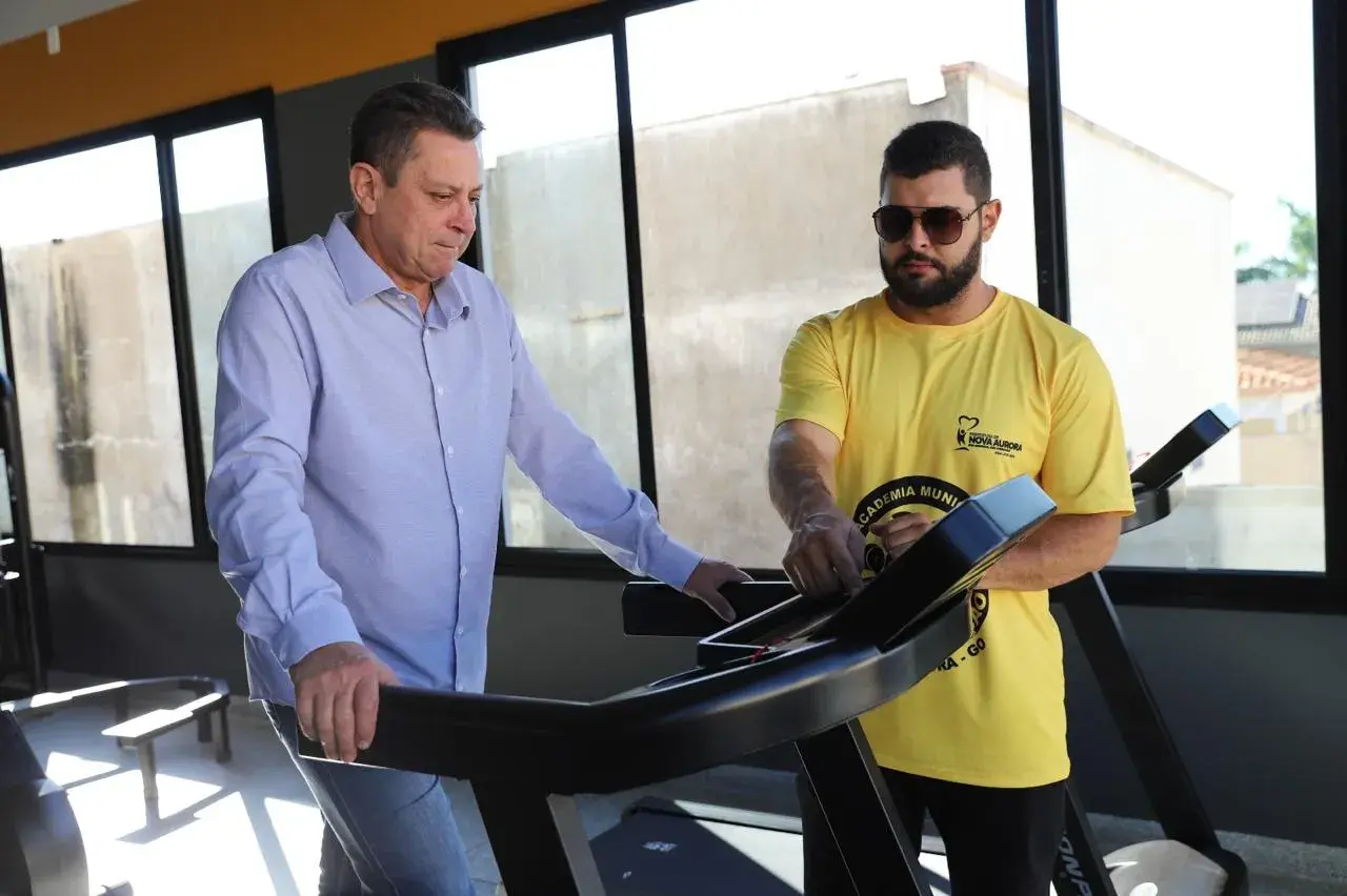 image Conheça a cidade que inaugurou a primeira academia municipal de musculação de Goiás