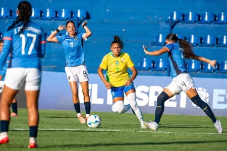 Brasil larga com três pontos no Sub-20 após vitória apertada sobre o Equador