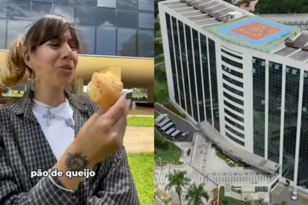 Imagens mostram cena que protagonizou discussão nas redes