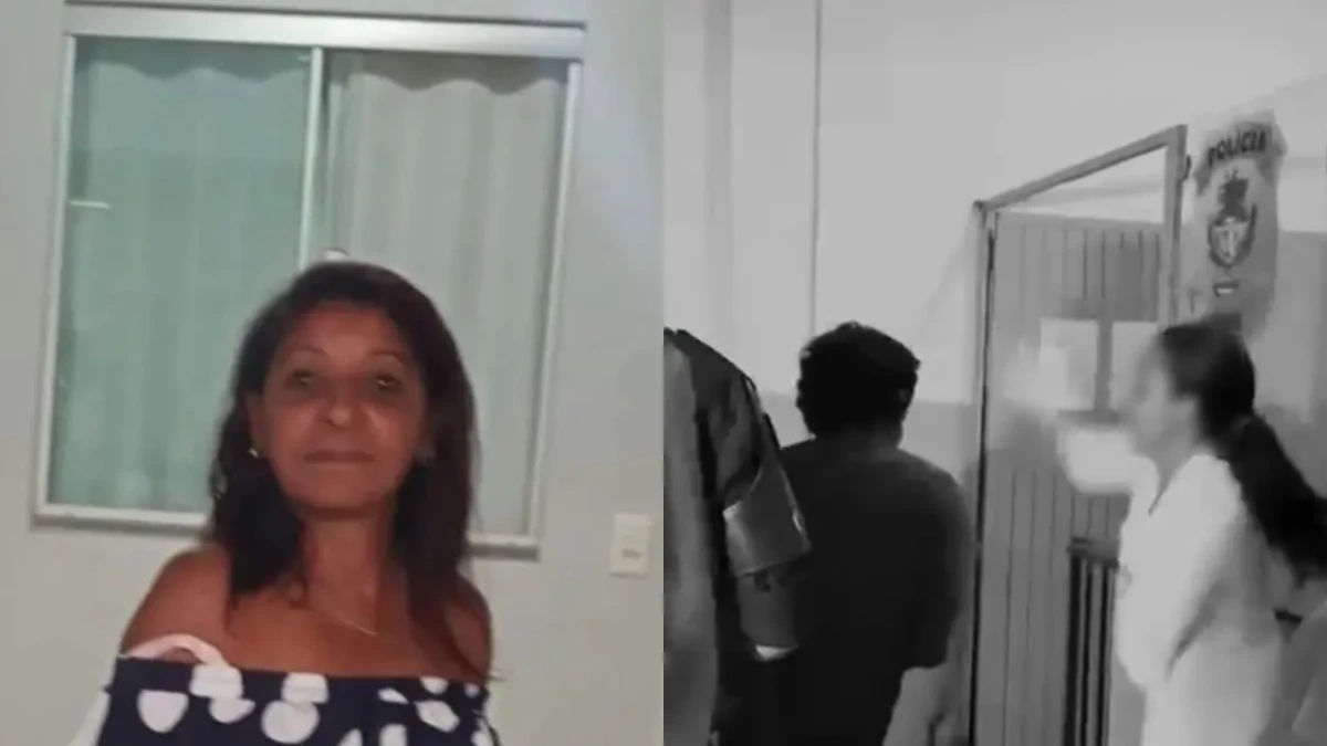 Familiares agridem suspeito do caso da mulher encontrarda morta em casa em Anápolis