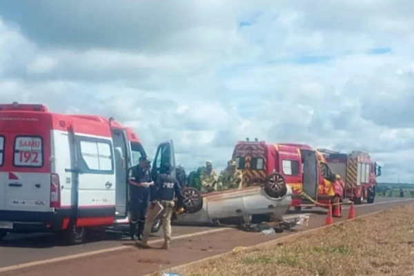 Imagem do local do acidente