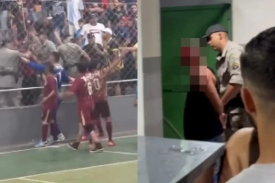 Imagem feita por torcedores