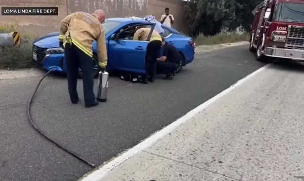 image Imagens fortes: Jovem sobrevive após acidente deixar cabo de metal cravado na barriga