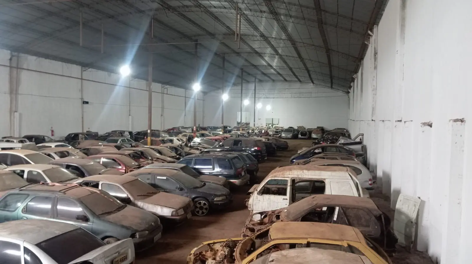 Imagem do material apreendido