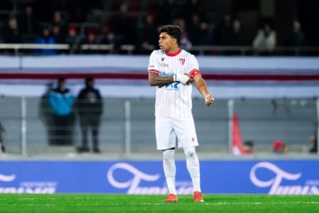 Baltazar em partida pelo Sion