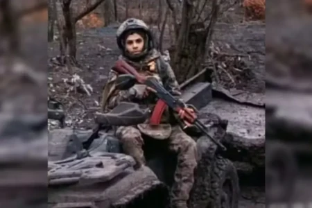 Goiano Mateus Santos, servindo no Exército da Rússia - (Foto: reprodução/redes sociais)