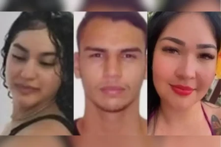 Técnicos Amanda Rodrigues de Sousa, Marcos Vinícius Silva e Marcela Camilly Alves - (Foto: reprodução/redes sociais)