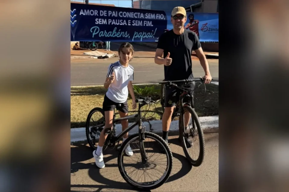 Benício e o pai, Thales Machado