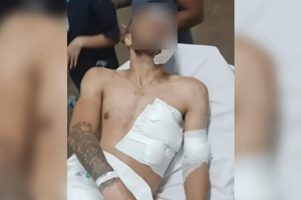 Homem esfaqueado é detido após polícia descobrir dívida de pensão alimentícia em Goiânia