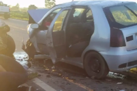 Colisão frontal deixa mortos na GO-060, em Nazário (Foto: @jardimbalneariooficialnoticias)