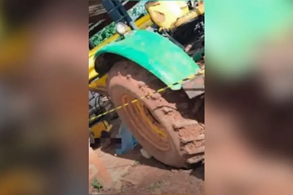 Imagem do local do acidente