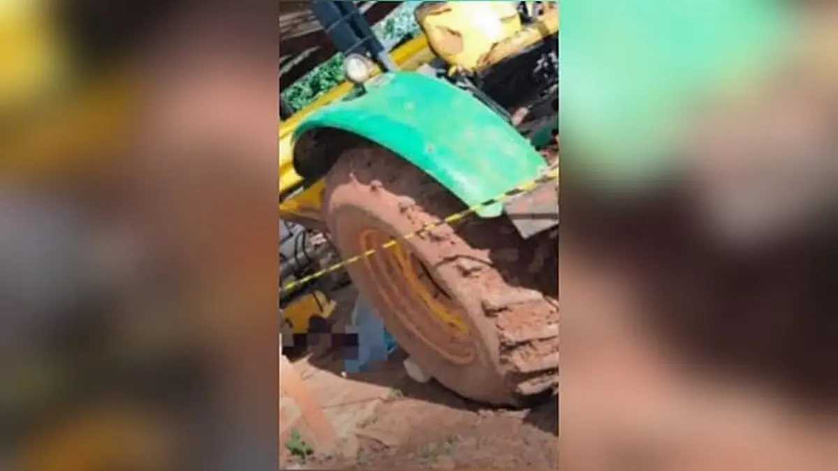 Imagem do local do acidente