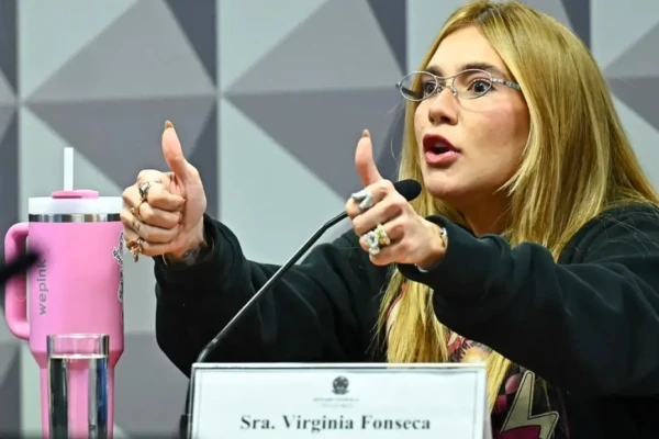 Virginia fala em humilhação pública após ser xingada em jogo do Brasil: 'Violência' Ex de Zé Felipe foi xingada após gol de Vini Jr.