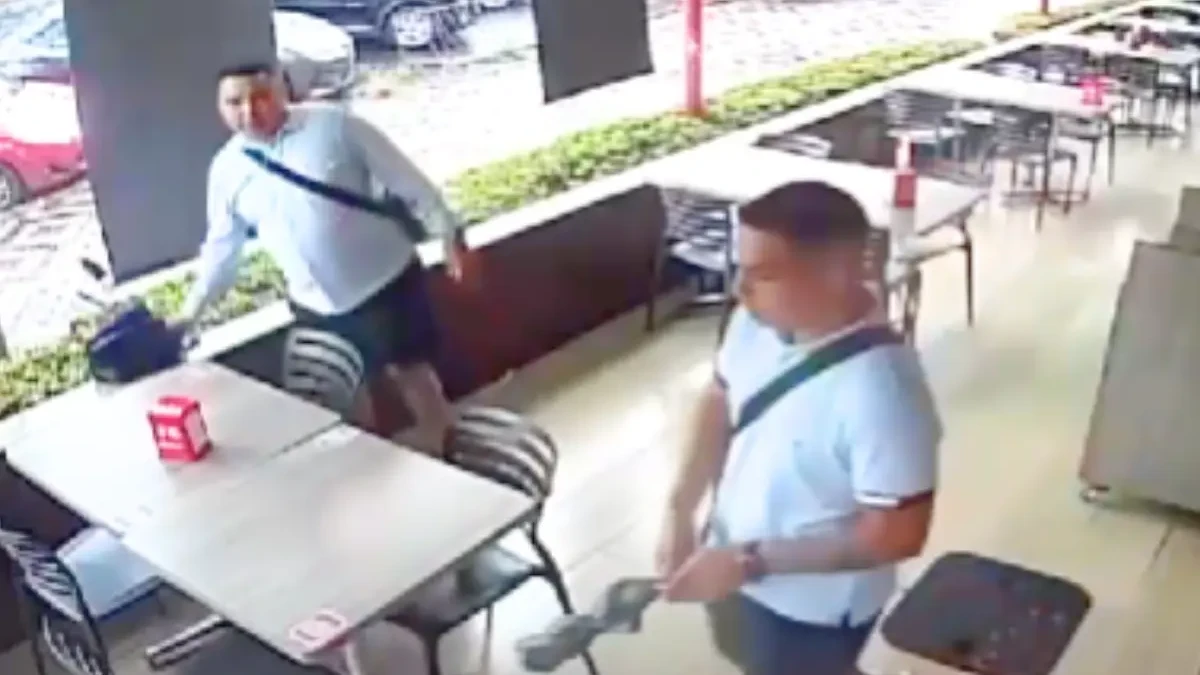 Dois dos criminosos procurados pelo golpe do 'bilhete premiado' (Foto: Reprodução)