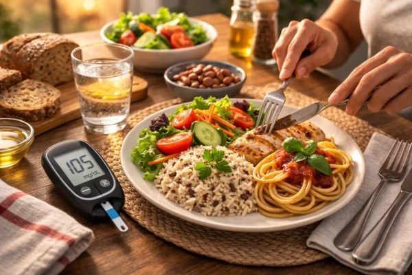 Pão e arroz: Comer carboidratos à noite leva ao pré-diabetes? Entenda horário da refeição qualidade e quantidade dos alimentos macarrão