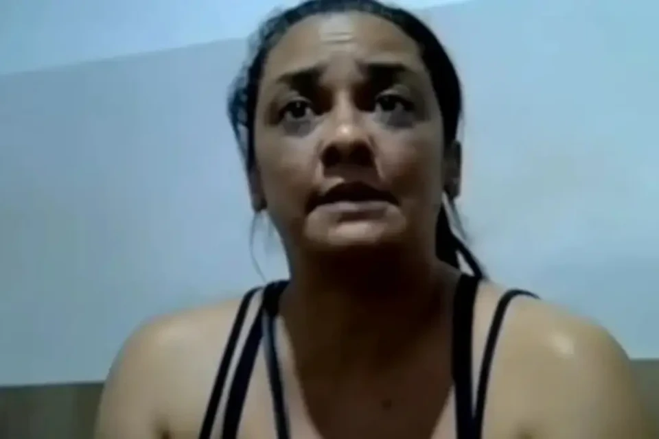 Imagem da vítima